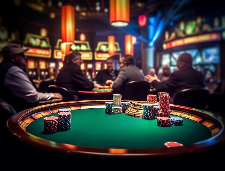 Tampilan meja roulette Big Time Gaming di aplikasi mobile panutan toto